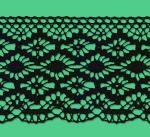 Cotton bobbin lace - 100 mm