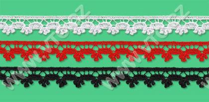 Cotton bobbin lace - 13 mm