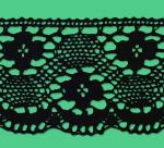 Cotton bobbin lace - 100 mm