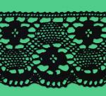 Cotton bobbin lace - 100 mm