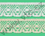 Cotton bobbin lace - 45 mm