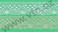 Cotton bobbin lace - 37 mm