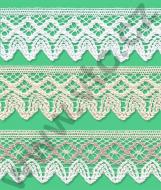 Cotton bobbin lace - 46 mm