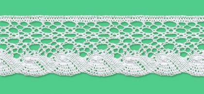 Cotton bobbin lace - 40 mm