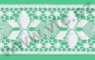 Cotton bobbin lace - 85 mm