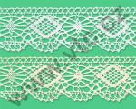 Cotton bobbin lace - 40 mm