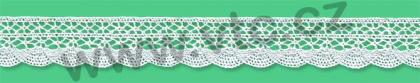 Cotton bobbin lace - 16 mm