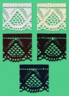 Cotton bobbin lace - 55 mm