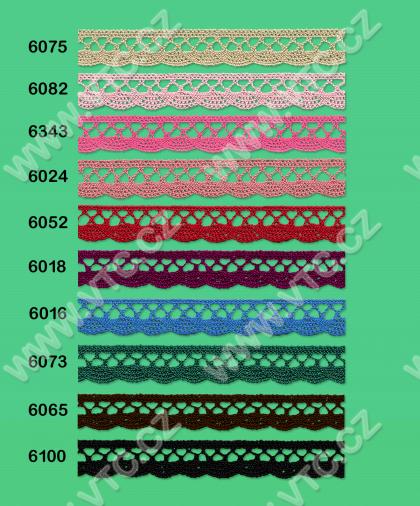 Čipka paličkovaná - 18 mm