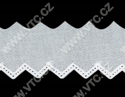 Vyšívání na plátně š. 33 mm