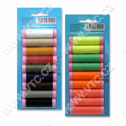 Nähgärne PES 100 m 9 Spulen MI