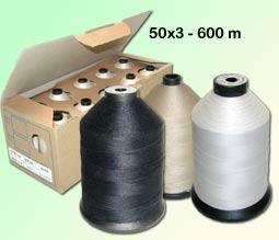 Zwirn 50x3 baOPME 600 m schw.
