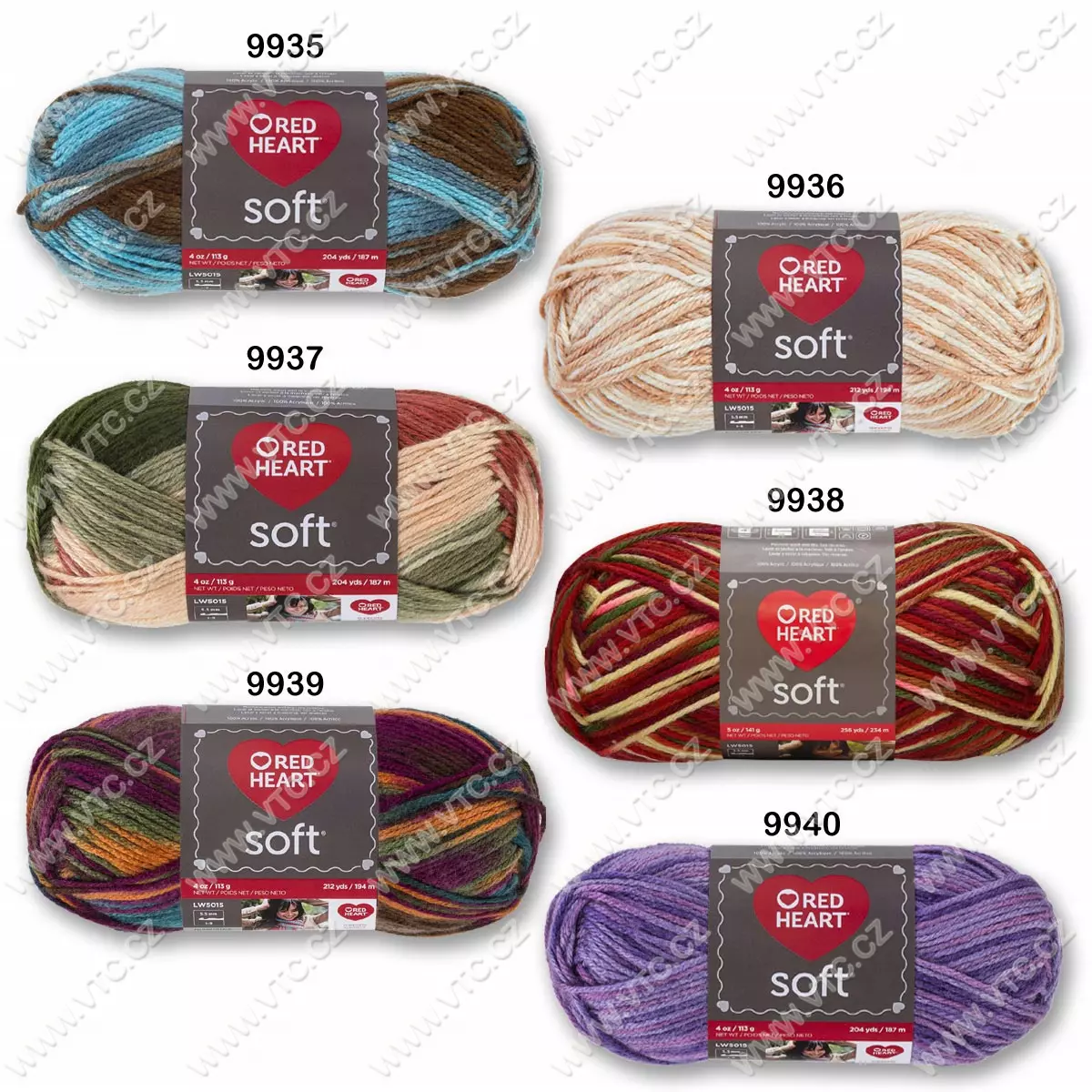 Yarn RED HEART SOFT PRINTS