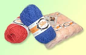 Yarn SILVA - skeins 1 kg