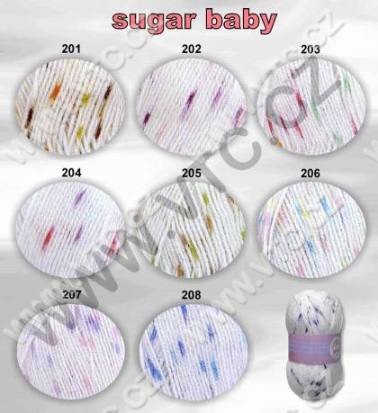 Yarn SUGAR BABY 5x100 g