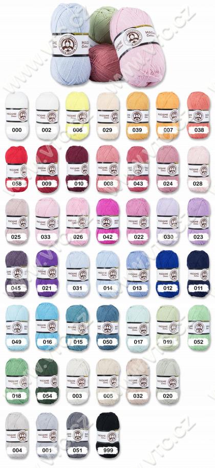 Yarn MADAME COTTON 5x100 g