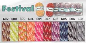 Garn FESTIVAL 5x100 g