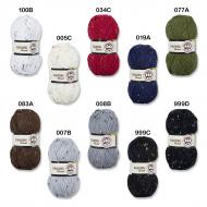Yarn FAVORI TWEED 5x100 g CLEARANCE