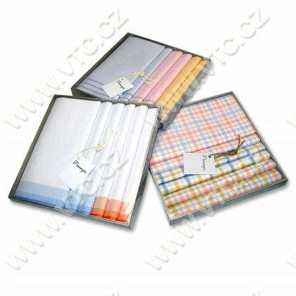 Ladies handkerchief color - 6pcs/box