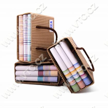 Ladies handkerchief color - 3pcs/bag