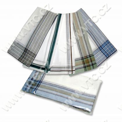 Vreckovka pánska farebná - bal.6 ks