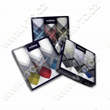 Herren Taschentuch farbe- 3 St./Schachtel