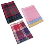 Ladies handkerchief color - 6pcs/pack