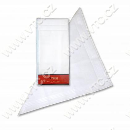 Herren Taschentuch Weiß - 6 St./Packung