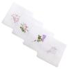 Ladies handkerchief embroidered w. lace- 1pcs/pack #1