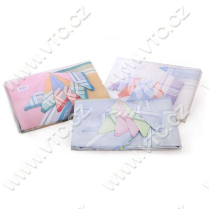 Ladies handkerchief color - 6pcs/box