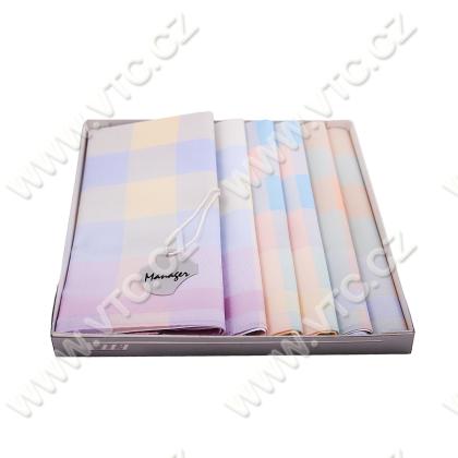 Ladies handkerchief color - 6pcs/box
