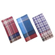 Men's handkerchief dark - 6pcs/pack