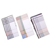 Men's handkerchief color - 6pcs/pack