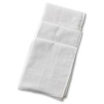Men's handkerchief white - 6pcs/pack