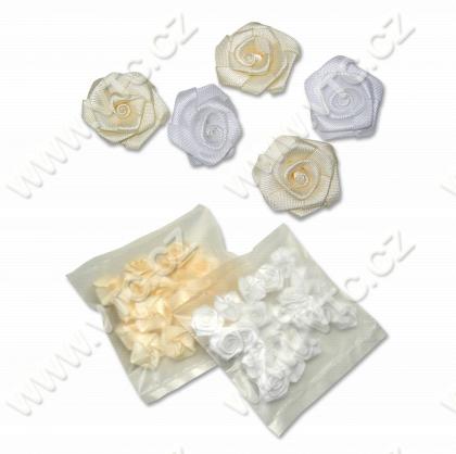 Folded ribbon rose 20 mm