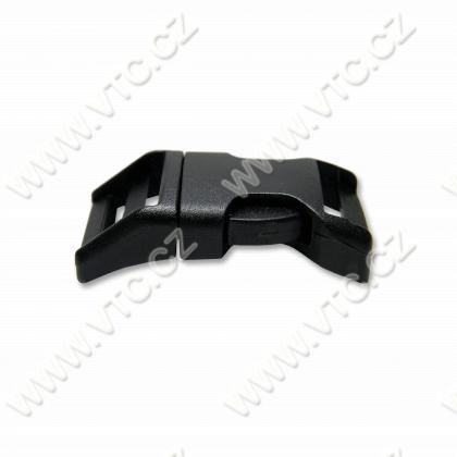 Clip buckle 16 mm curved