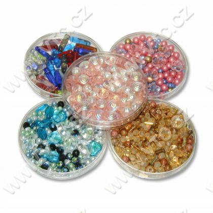 Glass beads, box 120 g