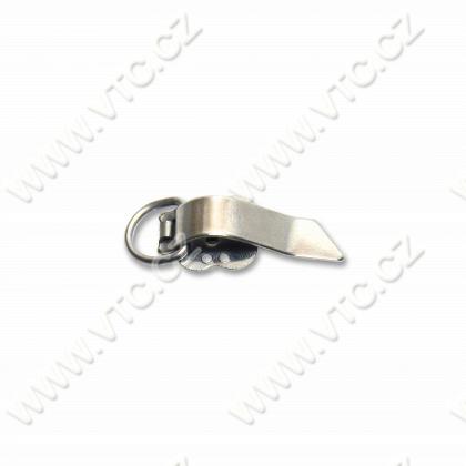 Fur hook clip Nickel - big