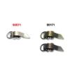 Fur hook clip Nickel - big #2