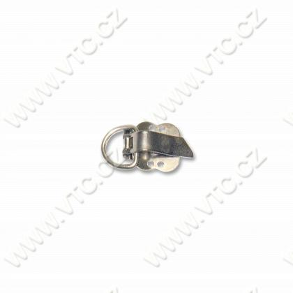 Fur hook clip Nickel - small