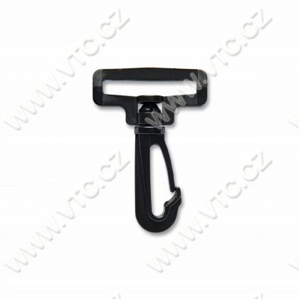 Plastic swivel snap hook - eye 40 mm