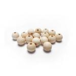 Wooden beads 16 mm 100g