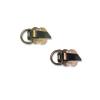 Fur hook clip Brass, copper - small #1