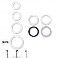 Kroužek ramínkový 16 mm plast