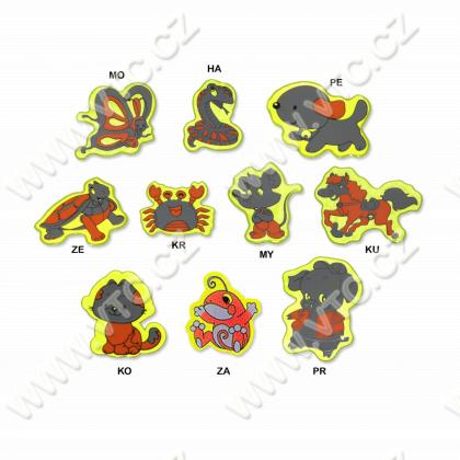 Reflective sticker - animals