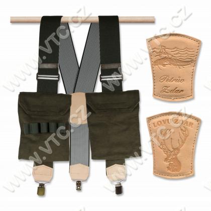 Herren-Hosenträger 50 mm Y 115 cm mit Taschen