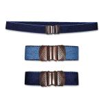 Kindergürtel 30 mm/70 cm JEANS