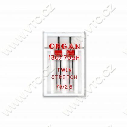 Twin needle 705 H-ZWI STRETCH 75/2,5
