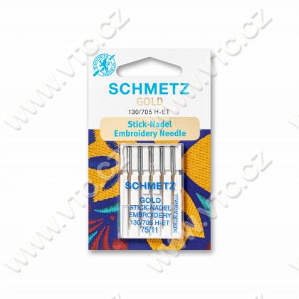 Machine needles 705 H-ET GOLD EMBROIDERY 75