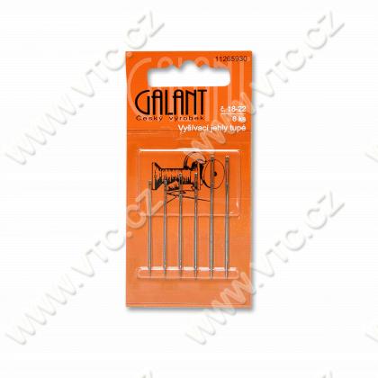 Stickadeln ohne Spitz
